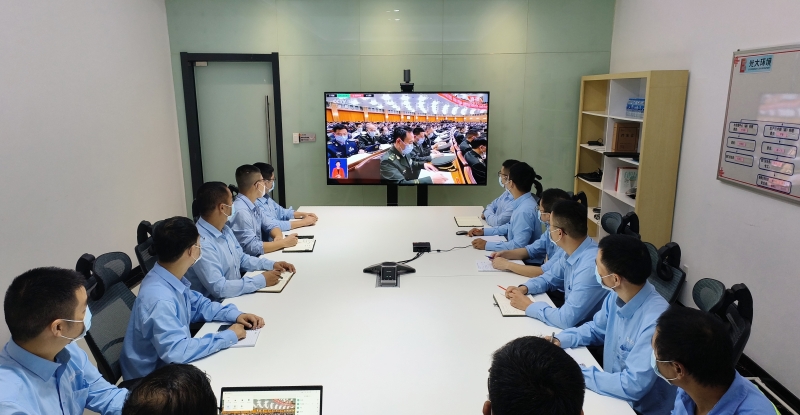 27.光大情形越南芹苴能源项目员工寓目党的二十大开幕式